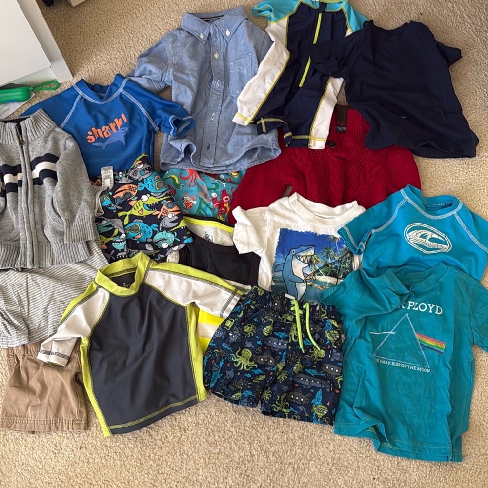 Baby boy clothes pack